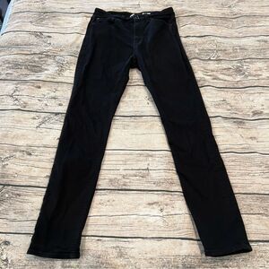 Rag & Bone Nina High Rise Skinny solid black jeans size 27
